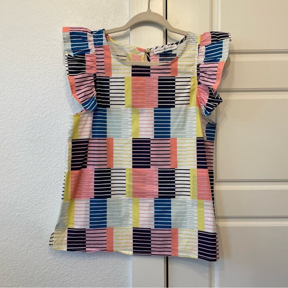 Michelle McDowell Ruffle Top - Picture 2 of 6